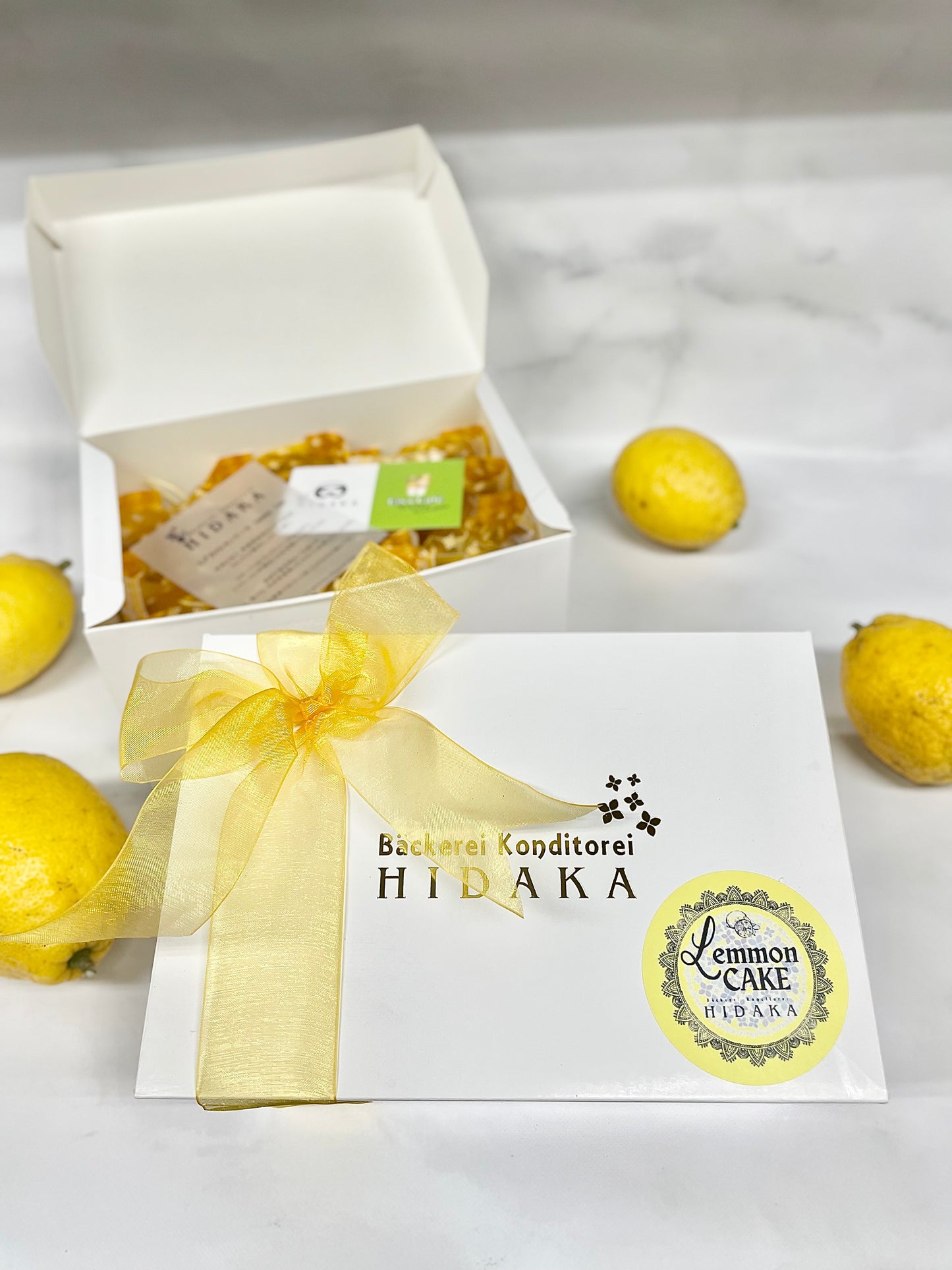 (期間限定商品)HIDAKAのレモンケーキ 化粧箱入り(3個・6個・10個)