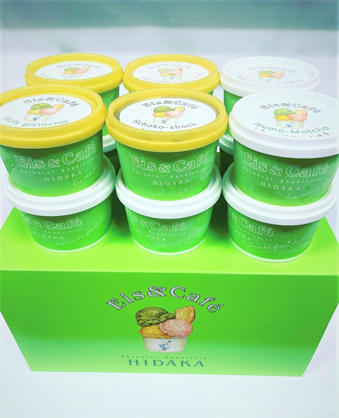 HIDAKAの定番アイス6個セット Choice A