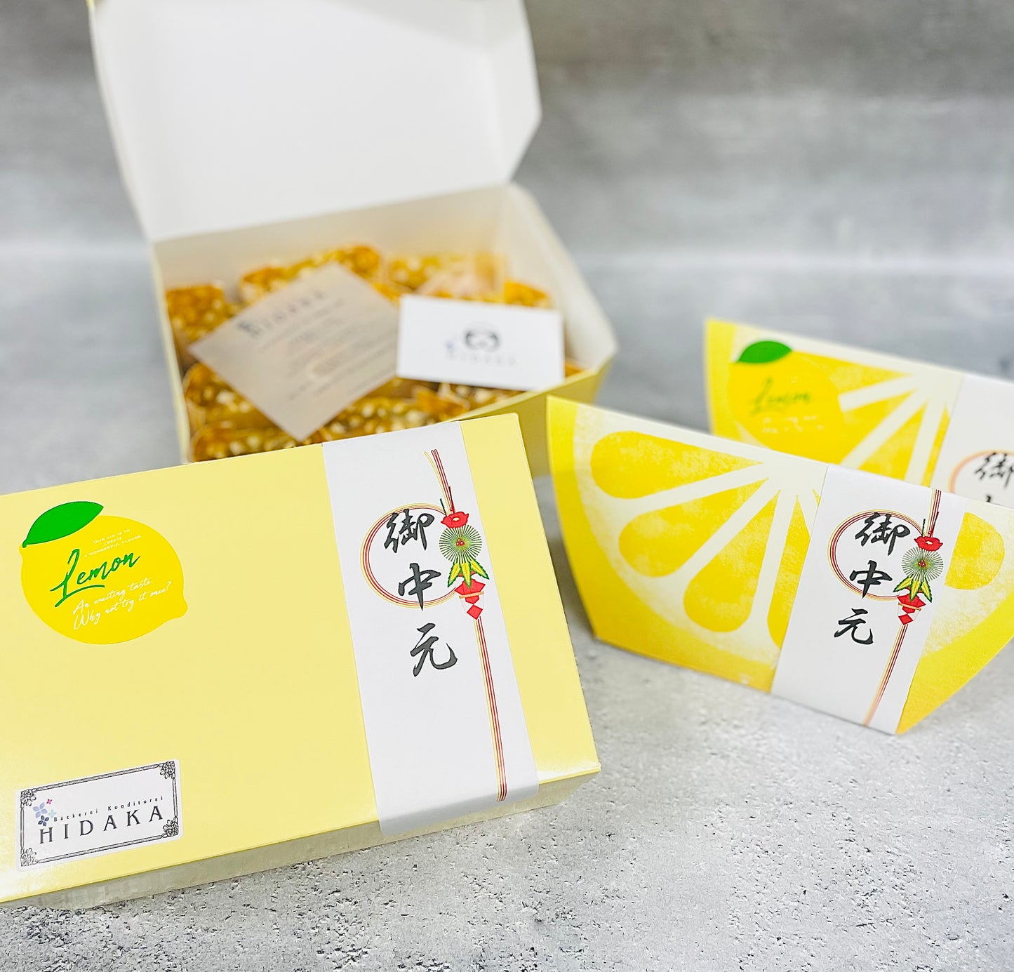 (期間限定商品）HIDAKAのレモンケーキ　化粧箱入り（3個・6個・10個）